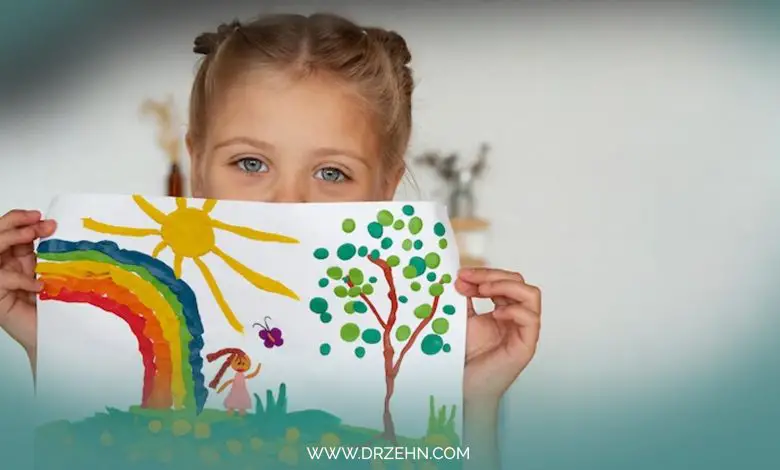 معنی نقاشی های کودکان